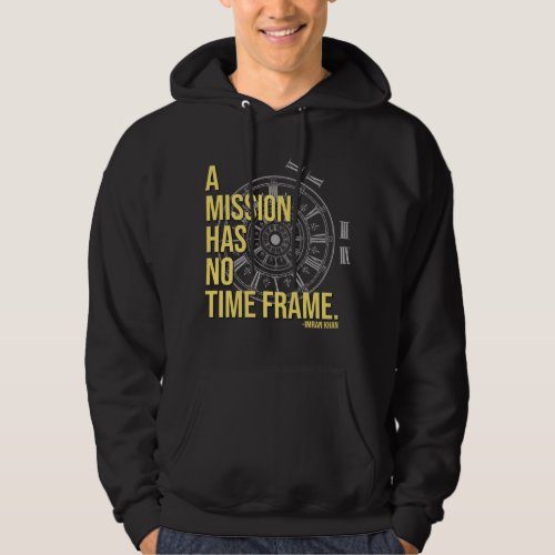 Man on a mission hoodie