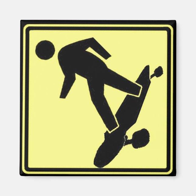 Man on Board Magnet (Front)