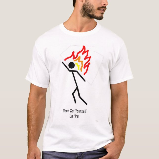 Man on Fire T-Shirt (Front)