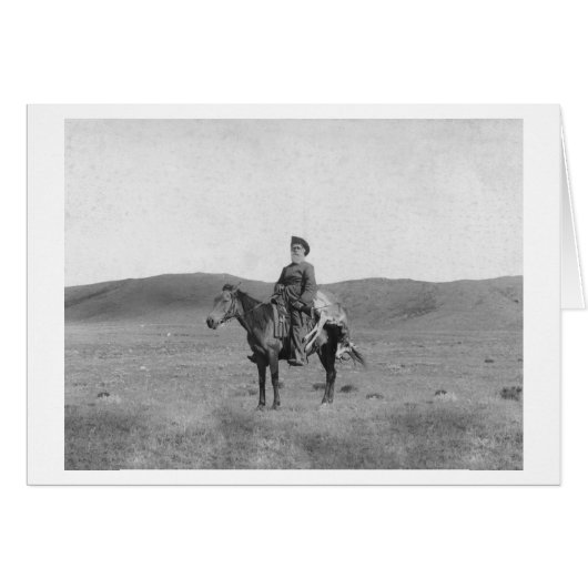 Man on Horse with Slain Antelope Photograph (Front Horizontal)