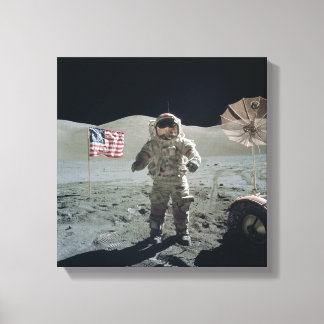 Man on the Moon Canvas Print