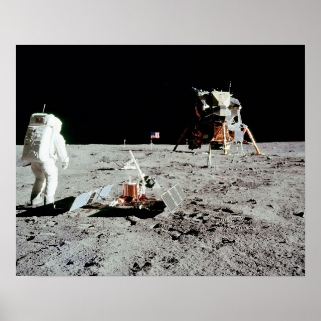 Man on the Moon Poster (Front)