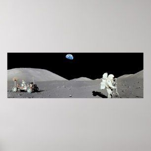 Man on the Moon Poster