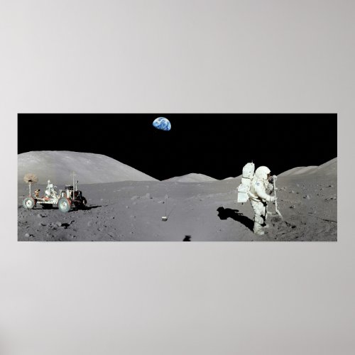 Man on the Moon Poster