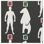 man or bear feminist meme white fabric