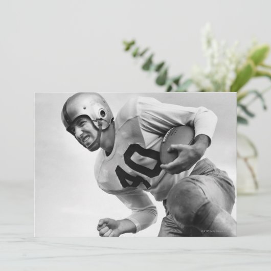 Man Playing Football 3 (Standing Front)