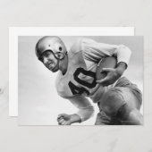 Man Playing Football 3 (Front/Back)