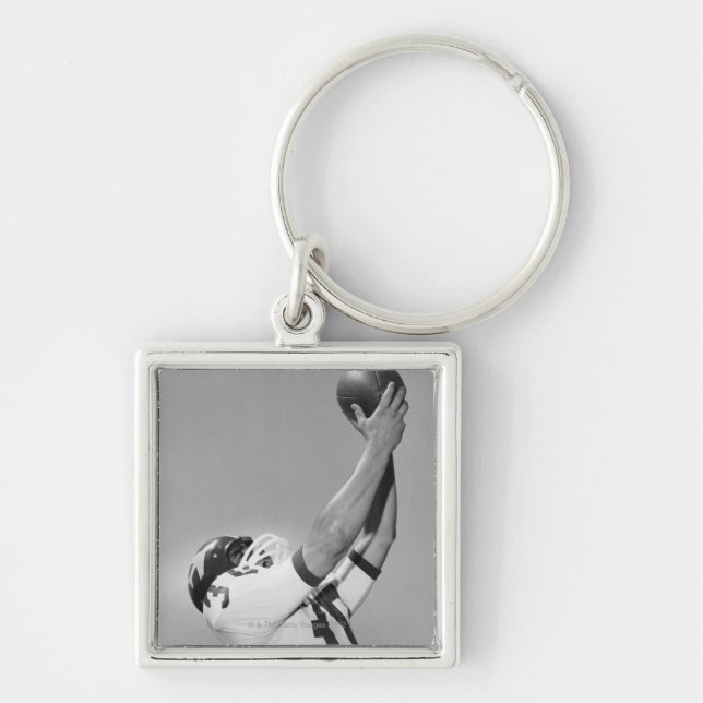 Man Playing Football Keychain (Front)