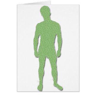 Man Posing Cards