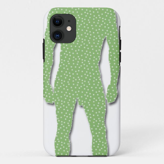 Man Posing Case-Mate iPhone Case (Back)