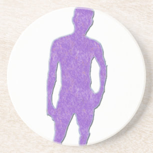 Man Posing Coaster