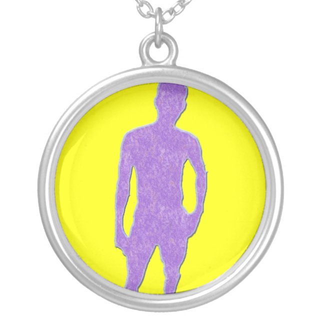 Man Posing Necklace (Front)