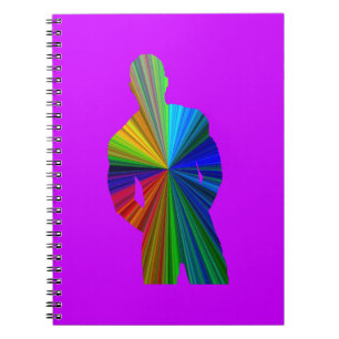 Man Posing Notebook