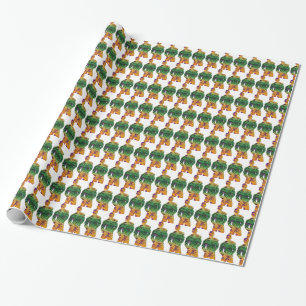 Man Posing Wrapping Paper