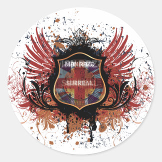 Man Raze Crest Sticker