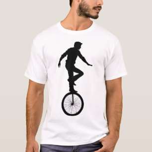 Man Riding Unicycle T-Shirt