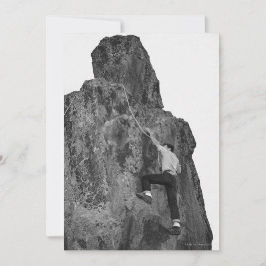 Man Rock Climbing (Front)