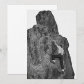Man Rock Climbing (Front/Back)