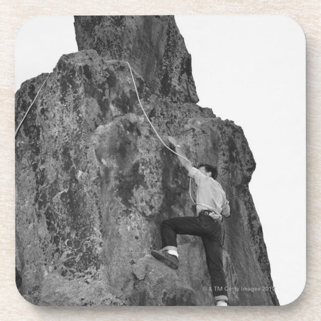 Man Rock Climbing Coaster (Front)