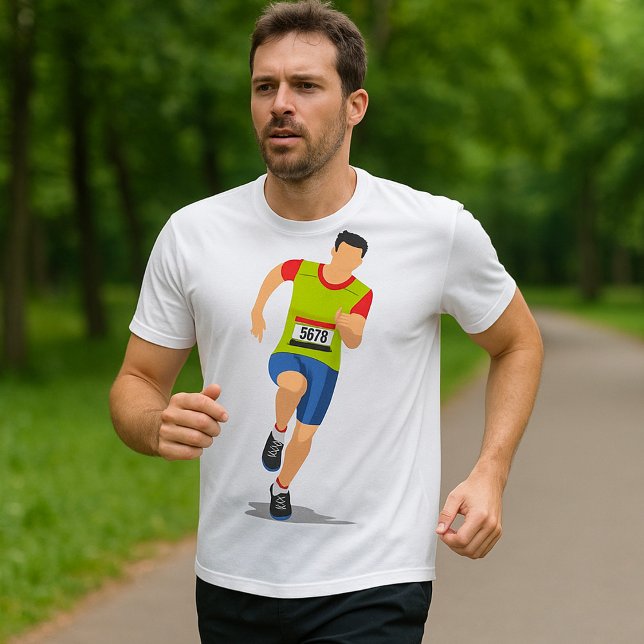 Man Running Mens T-Shirt (Creator Uploaded)