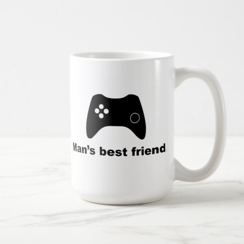 Mans Best Friend Funny Gamer Mug