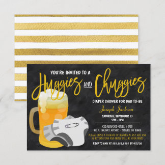 Man Shower Baby Invitation