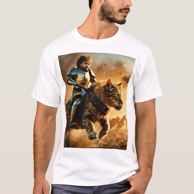 MAN  SIT RUN WITH ANIMAL T-Shirt (Front)