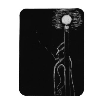 Man Smoking Magnet by Lighthearted at Zazzle