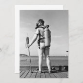 Man Standing on Pier (Front/Back)