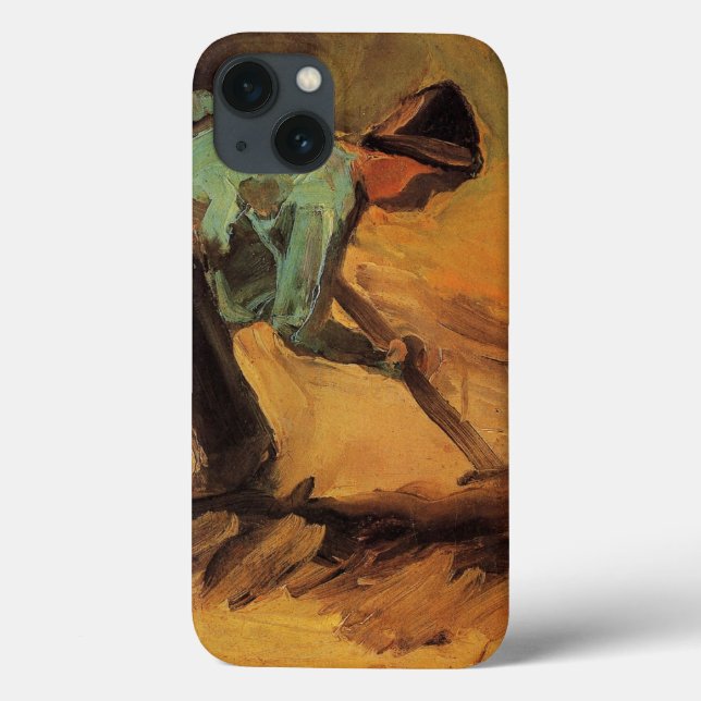 Man Stooping with Stick, Spade by Vincent van Gogh Case-Mate iPhone Case (Back)