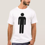 Man T-shirt at Zazzle