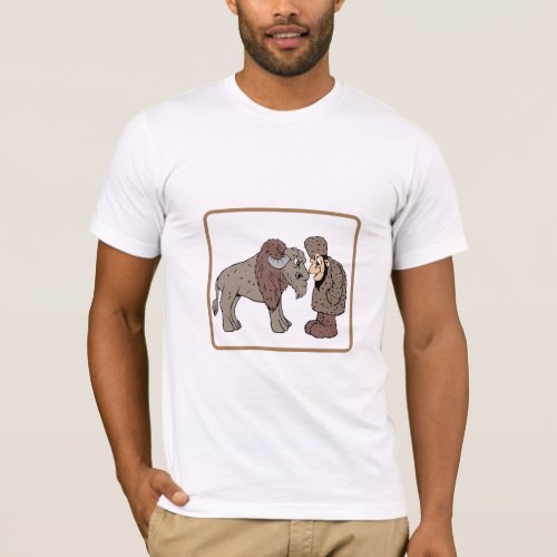 Man T_shirt design animal