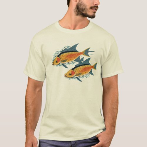 Man T_shirt design with fish boy T_shirt