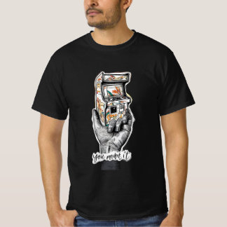 man t-shirt with artistud design