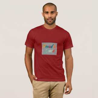 Man T-Shirt with design of "Proud To Lead"