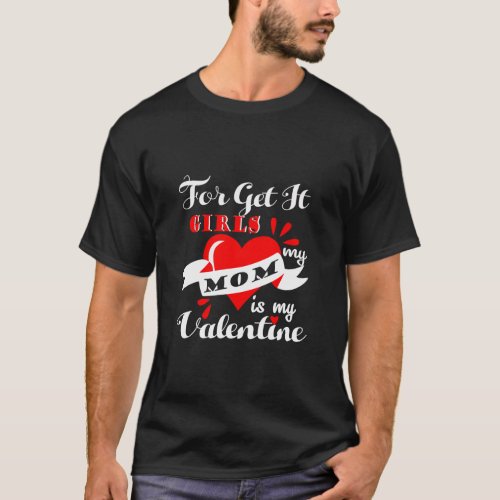 Man T_shirt With Valentine Fun Sentence