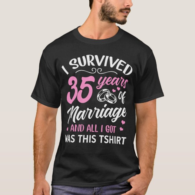 Man T-shirt With Valentine Fun Sentence. (Front)