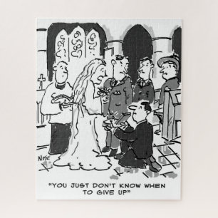 Man Tries to propose to Bride at a Wedding - Funny Jigsaw Puzzle