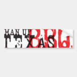 Man Up Bumper Sticker