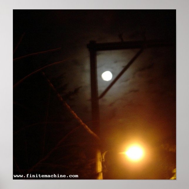 man vs. nature poster (Front)