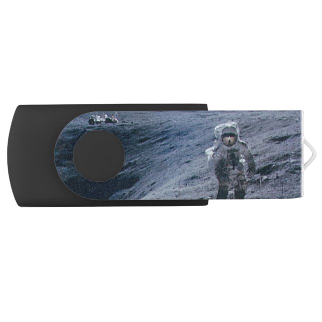 Man Walking on Moon Flash Drive (Front)