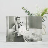 Man Washing Dishes (Standing Front)