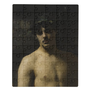 Man Wearing Laurels Jigsaw Puzzle