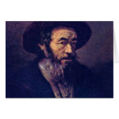 Man With A Beard. By Follower Of Rembrandt (Front Horizontal)