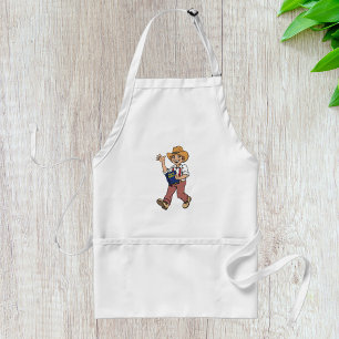 Man With A Bible Adult Apron