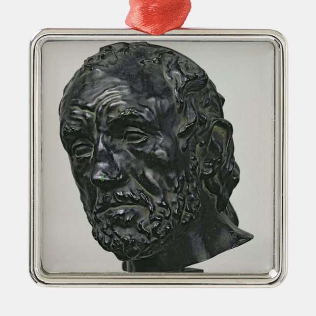 Man with a Broken Nose, 1865 Metal Ornament (Front)
