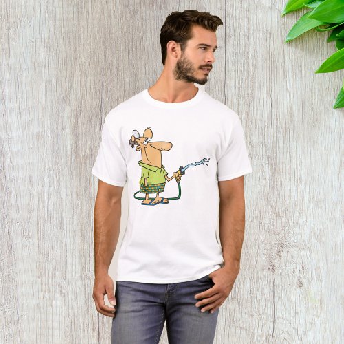 Man With A Garden Hose T_Shirt