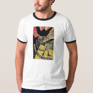 Man With A Movie Camera 1929 color movie poster T-Shirt