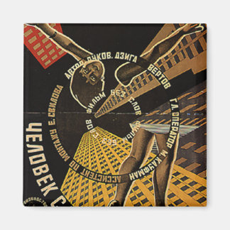 Man with a Movie Camera Poster Magnet