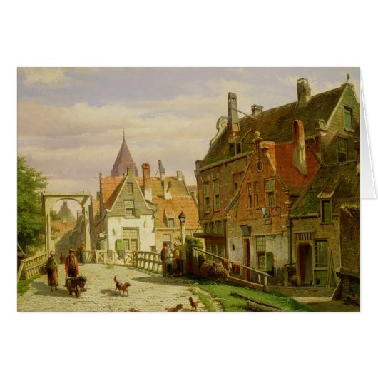 Man with a Wheelbarrow Cards (Front Horizontal)